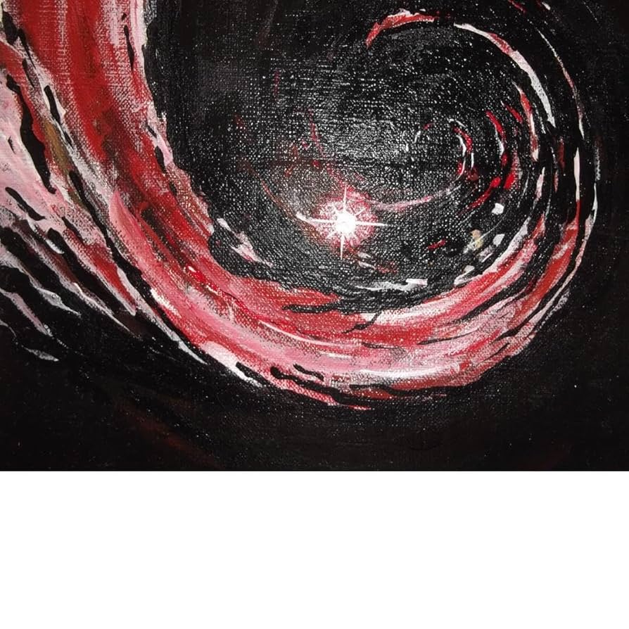 真作保証　クリア・クリムゾン「暗黒星雲の彼方に希望は輝く」素晴らしい逸品！ Amazon.co.jp: 真作保証 クリアクリムゾン「暗黒星雲の彼方に